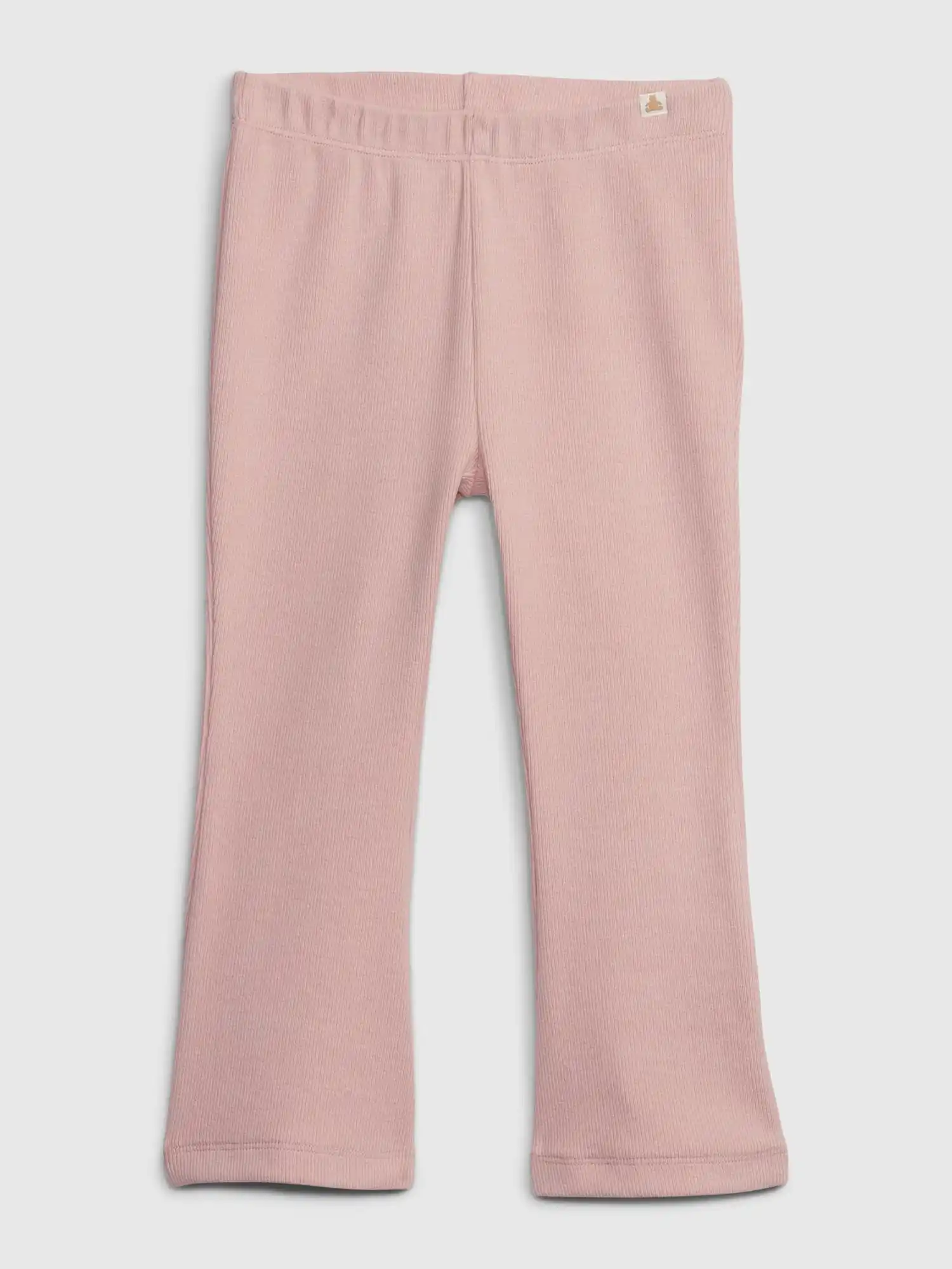 rib flare leggings